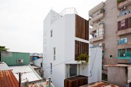 Micro Town House: Ngôi nhà ống dài 8m trong hẻm vẫn nổi bật từ ngoại thất đến màu sắc trang trí
