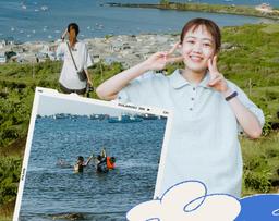 Nàng designer 24 tuổi bỏ việc để lên Đà Lạt, ra Phú Quý, ship hẳn xe đạp ra đảo để tiện đi chơi