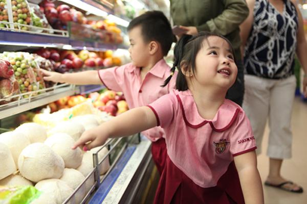Trẻ được đi siêu thị nhiều sẽ thông minh hơn