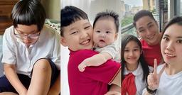 "Cậu ấm cô chiêu" nhà sao Việt háo hức khai giảng trực tuyến: Sau bao năm con trai Xuân Bắc vẫn tấu hài cực mạnh, con trai Bảo Thanh có thêm bạn phá đám