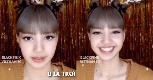 Lisa (BLACKPINK) bất ngờ thổ lộ tình cảm cực ngọt với fan Việt Nam