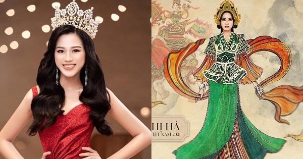 Hoa hậu Đỗ Thị Hà mang hình ảnh nữ tướng Bà Triệu đến Miss Word 2021