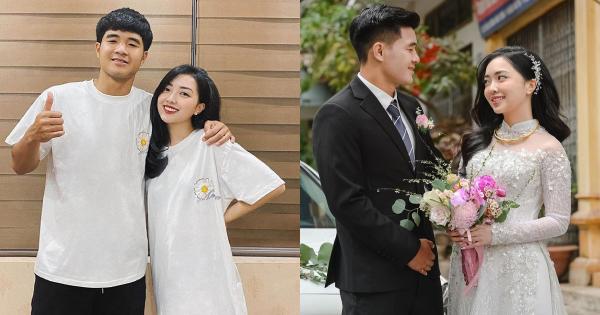 Sau 1 tháng làm dâu, bà xã Hà Đức Chinh nói về sự thay đổi trong cuộc sống
