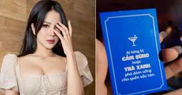 Diệp Lâm Anh nửa đêm lên mạng rủ những ai bị cắm sừng hoặc bị trà xanh phá đám uống cho quên sầu