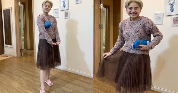 Bảo Hân "Về nhà đi con" lần đầu mặc váy để cưa đổ crush, bạn phán "chạy mất cả dép"