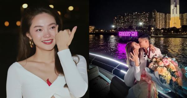 Minh Hằng được chồng U50 cầu hôn bằng Rap, Khả Ngân vỡ òa như chính mình lấy được chồng
