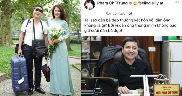 NSƯT Chí Trung tự nhận mình ngu nên có vợ đẹp nhưng nhất quyết khẳng định Á hậu Ý Lan chỉ là bạn gái
