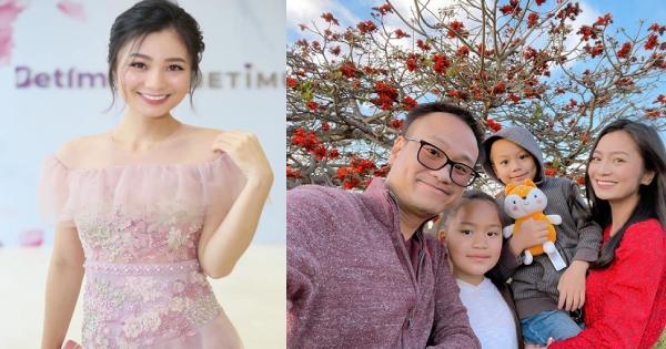 Diệu Hương "Hoa hồng trên ngực trái" sau 3 năm tạm ngừng đóng phim, "nương tựa" chồng nơi đất Mỹ
