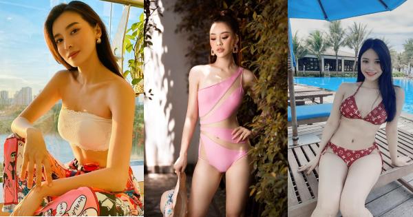 Vẻ đẹp nóng bỏng khó rời mắt của dàn sao nữ "Bão ngầm" khi diện áo tắm