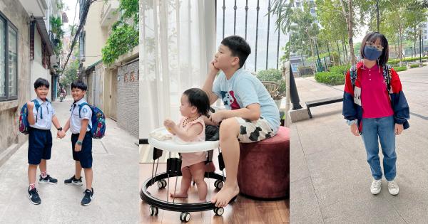 Dàn sao Việt phấn khởi khoe ảnh con đi học lại nhân ngày "giải phóng phụ huynh"