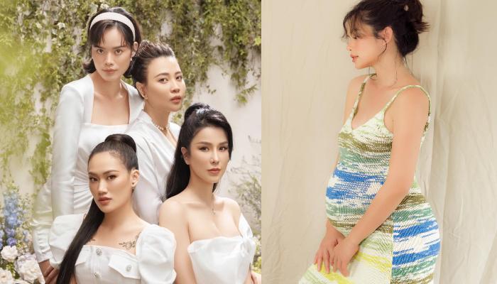 Bạn thân Đàm Thu Trang khoe bụng bầu vượt mặt, danh tính bố đứa bé giữ kín