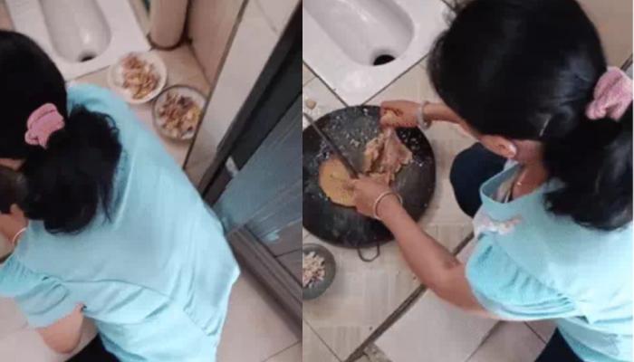 Đến nhà bạn ăn cơm, khách không biết nên ở hay về khi nhìn gia chủ chặt thịt gà ở nơi không tin được