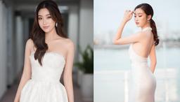 "Hoa hậu nghèo nhất Việt Nam" Đỗ Mỹ Linh cả năm dùng 1 cái túi xách 5 triệu mà lại là hàng được tặng