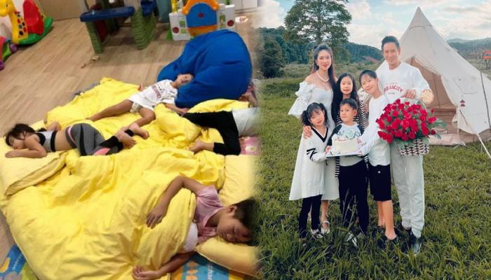 Làm phim doanh thu trăm tỷ, Lý Hải - Minh Hà vẫn để các con ngủ đất, không có phòng riêng