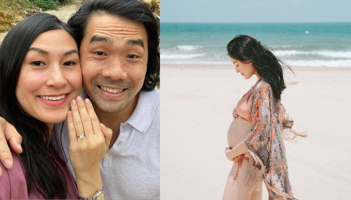 Kathy Uyên đẹp rạng rỡ khi làm mẹ ở tuổi 41