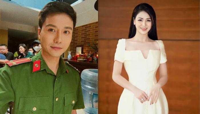 Thanh Sơn lại quay về phận "phi công" khi đóng cặp với đàn chị Lương Thu Trang trong phim mới