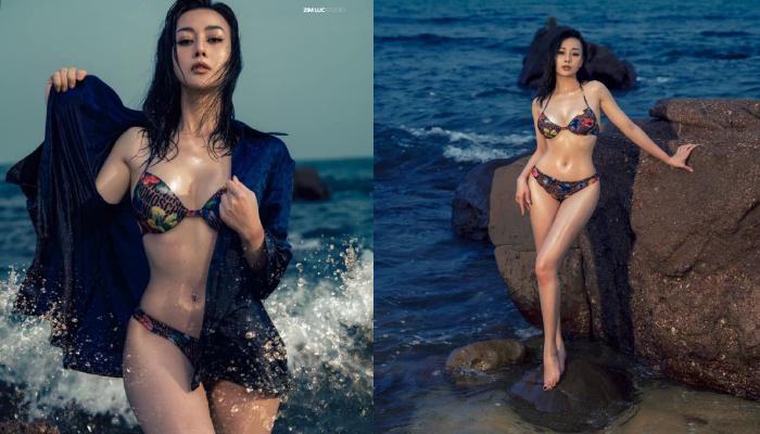 Phương Oanh mặc áo tắm nằm trên cát, dân tình phán: "Đẹp hơn Ngọc Trinh"