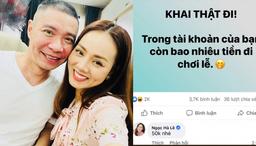 Vợ trẻ của NSND Công Lý lộ số tiền có trong tài khoản: Chỉ đủ mua 1 cốc trà sữa