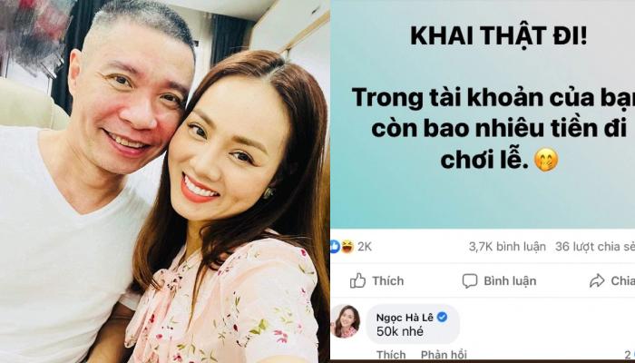 Vợ trẻ của NSND Công Lý lộ số tiền có trong tài khoản: Chỉ đủ mua 1 cốc trà sữa