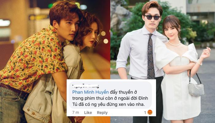 Đăng ảnh tình cảm với Đình Tú, Huyền Lizzie bị nhắc: Đình Tú ngoài đời đã có người yêu đừng xen vào