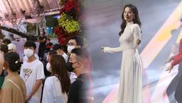 Đông Nhi tái xuất sau ồn ào, biển fan nay chỉ còn khoảng 20 người đến cổ vũ