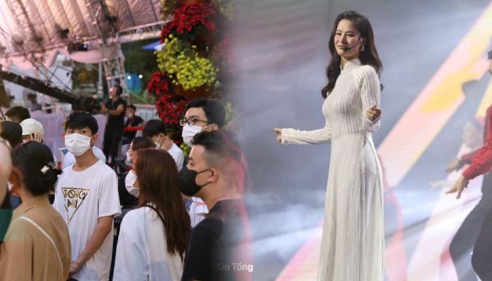 Đông Nhi tái xuất sau ồn ào, biển fan nay chỉ còn khoảng 20 người đến cổ vũ