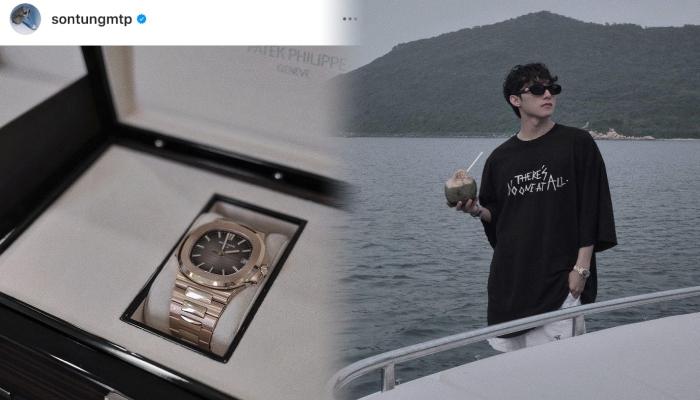 Sơn Tùng "chơi lớn" tậu đồng hồ 7 tỷ sau ồn ào của "There's no one at all"