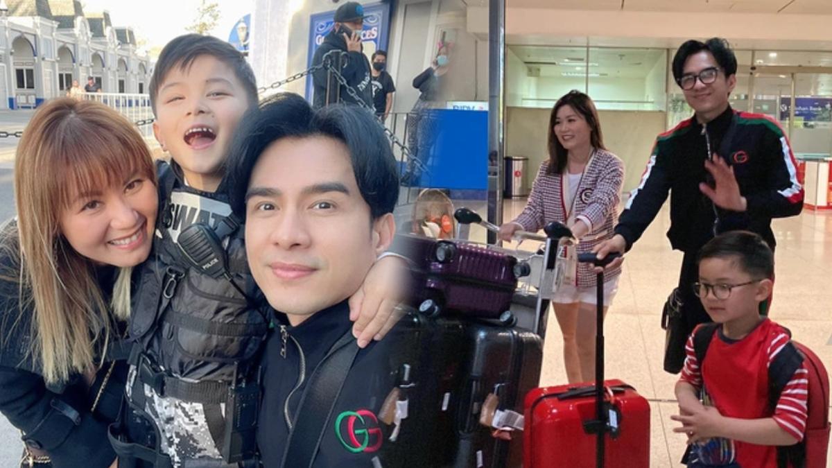 Đan Trường và vợ cũ lần đầu trở về Việt Nam hậu ly hôn, hình ảnh gia đình ba người thu hút sự chú ý