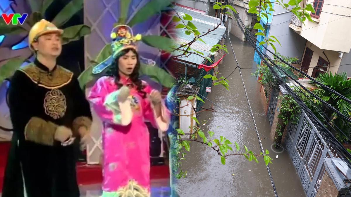 Bản nhạc chế "Lụt từ ngã tư đường phố" hot trở lại sau trận mưa 36 năm 1 lần