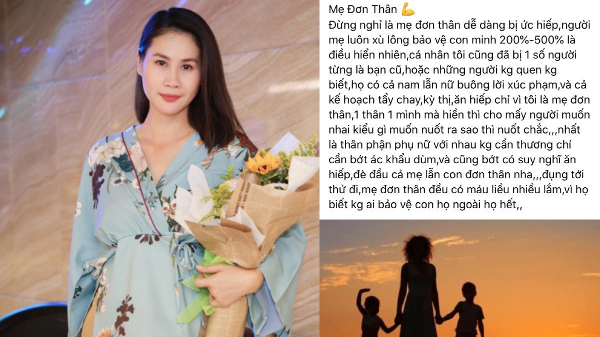 Nữ diễn viên Thân Thúy Hà: "Mẹ đơn thân đều có máu liều"