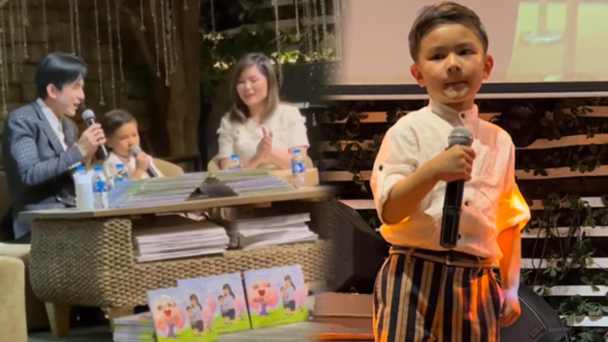 Con trai Đan Trường tiếp nối sự nghiệp ca sĩ của bố ở tuổi lên 5