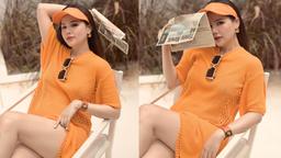 Phanh Lee diện đồ mặc nhà cũng chuẩn "vợ sếp Tổng" dù bụng bầu, con mọn