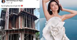 Ninh Dương Lan Ngọc khoe biệt thự mới, netizen rào rào ứng cử để cung cấp vật tư