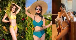 "Mẹ 1 con" lên đồ thiếu vải: Huyền Lizzie hay tình cũ Đình Tú "hot" hơn?