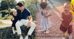 Leon biểu cảm "3 phần bất lực, 7 phần nuông chiều" nhường đồ chơi yêu thích cho chị gái Lisa