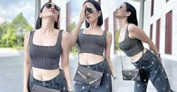 Bí mật vòng eo của Lệ Quyên ở tuổi 40+