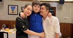 Nhật Kim Anh và chồng cũ lại kề sát nhau tại sinh nhật con trai