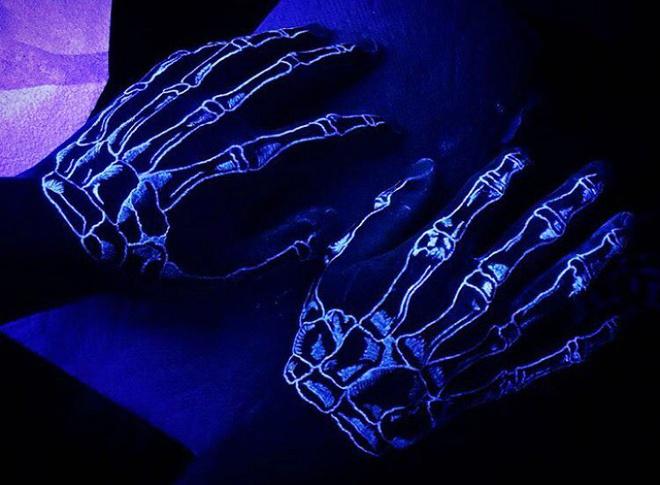 Hình xăm phát sáng: Trào lưu xăm hình tương lai