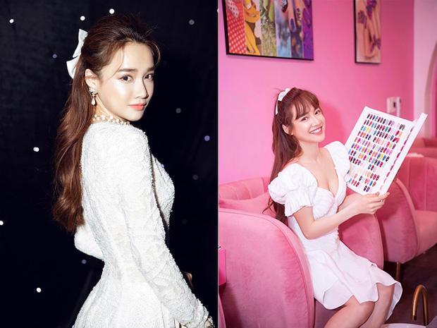 Sở thích đeo nơ "cưa sừng làm nghé" của gái một con Nhã Phương