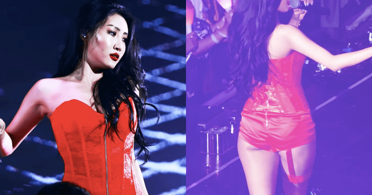 Sao nữ Hàn bị chỉ trích về trang phục phản cảm