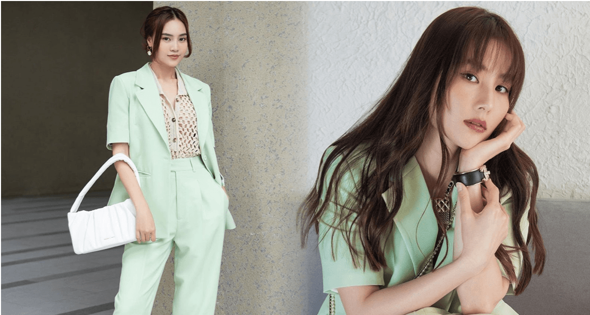 Hai nàng "Gái già lắm chiêu" Diễm My 9X và Lan Ngọc "đụng hàng" áo blazer