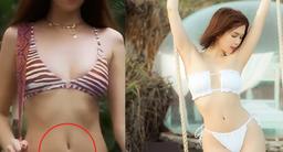 Ngọc Trinh đăng clip quảng cáo bikini nhưng mọi người chỉ thắc mắc vòng eo 56 đâu rồi!