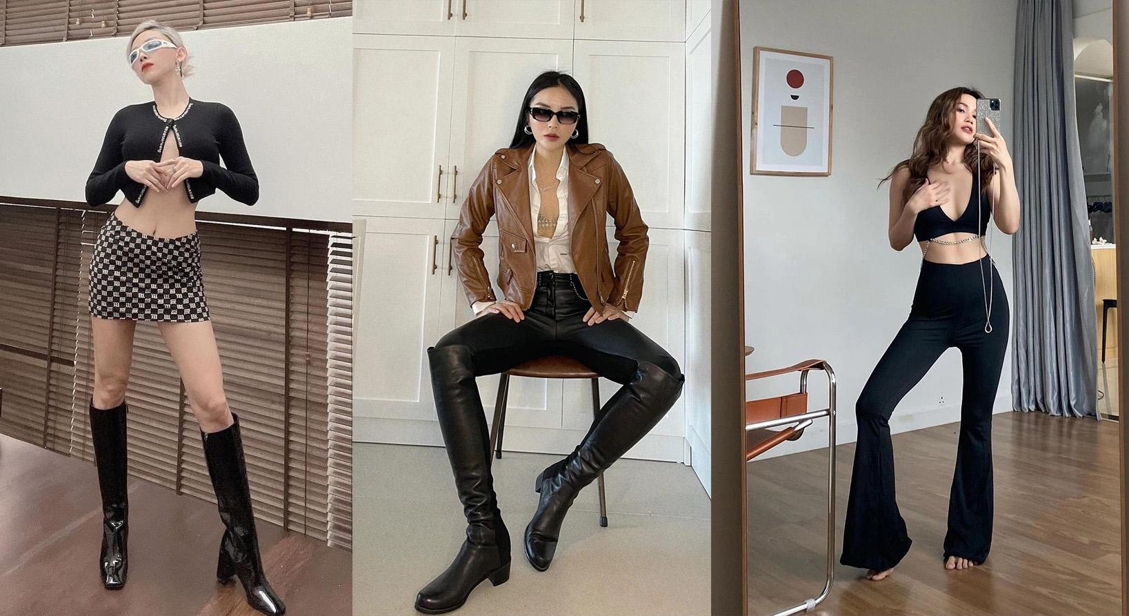 Sao Việt ở nhà vẫn lên đồ thời trang với tông màu trung tính