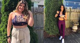 Cô gái "gây choáng" khi giảm hơn 30kg trong mùa dịch