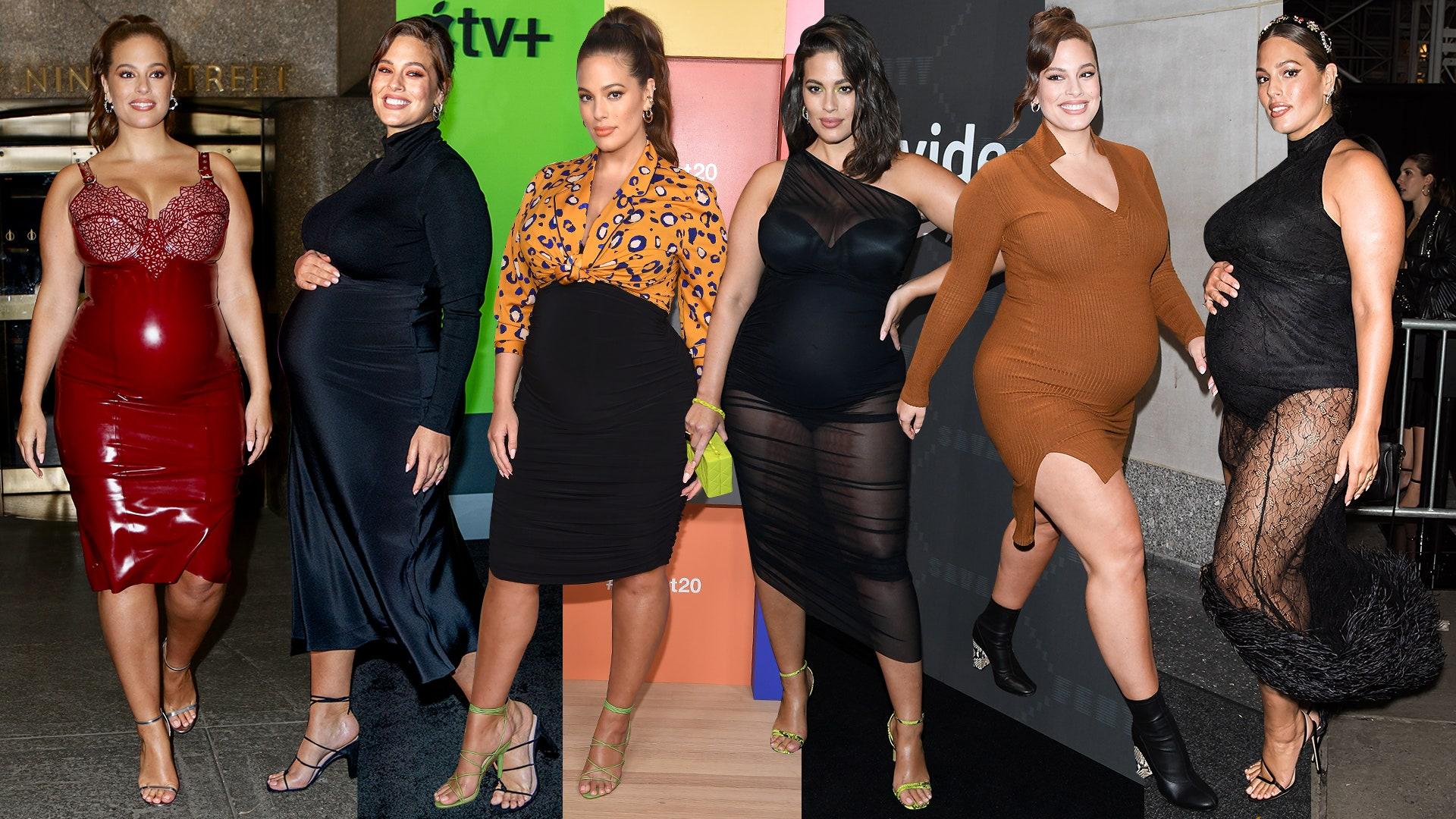 Nữ người mẫu ngoại cỡ Ashley Graham chuộng trang phục bó sát