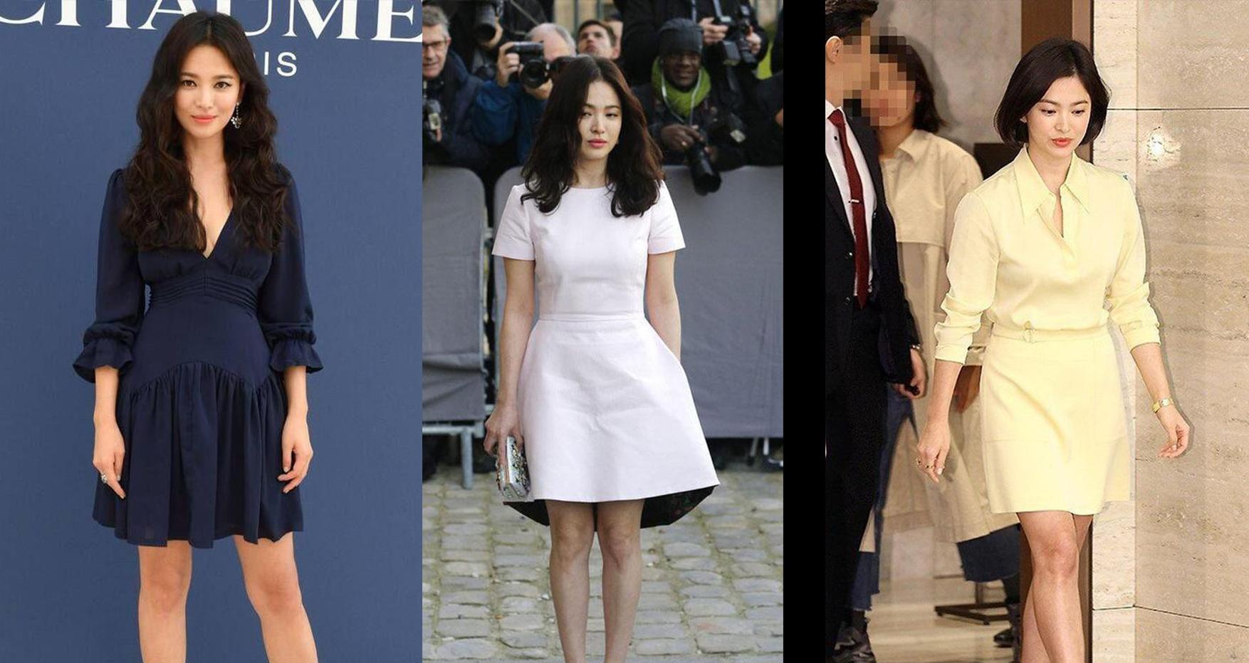 Song Hye Kyo bị trang phục yêu thích "phản chủ", lộ nhược điểm đôi chân