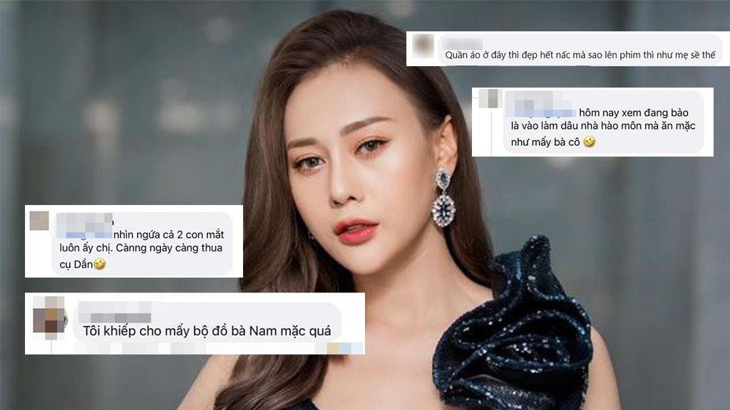 Tổng hợp những màn đối đáp của Phương Oanh với fan khi bị chê mặc xấu trên phim