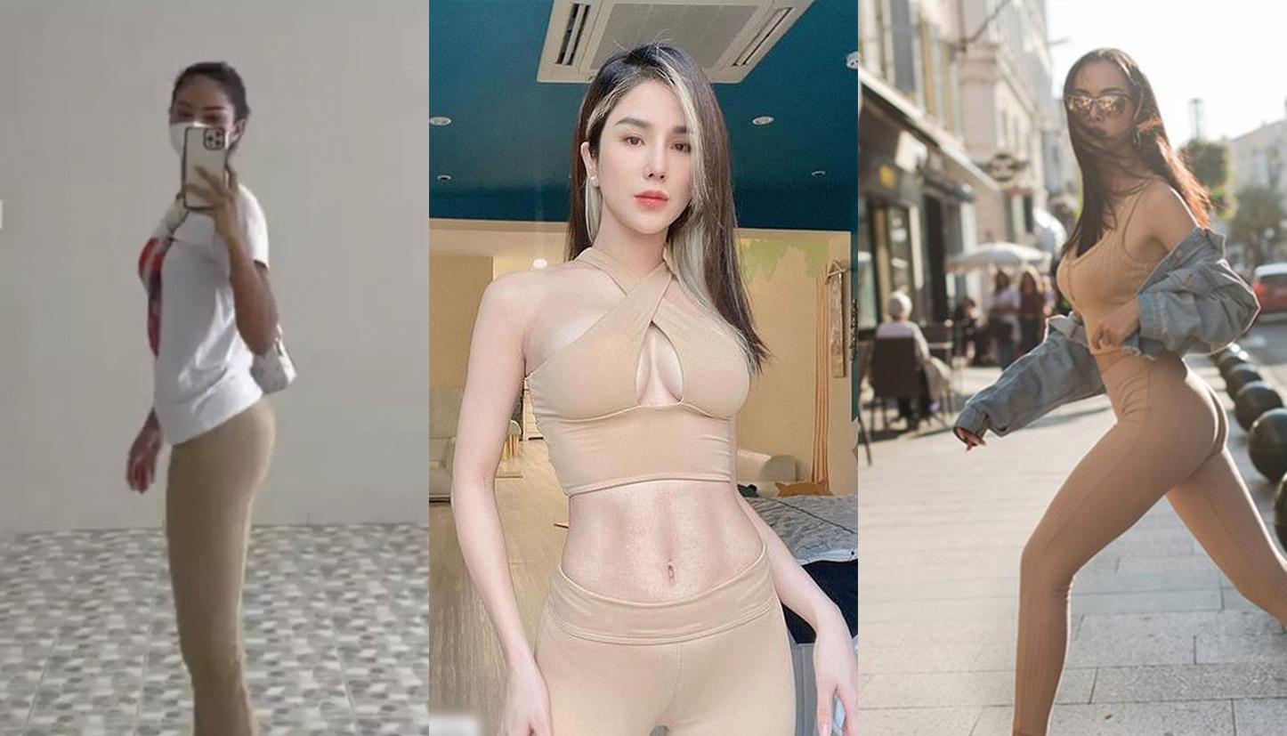 Hoa mắt với những lần sao Việt mặc quần màu da bó sát