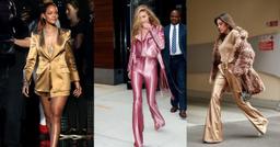 Loạt sao từ Âu sang Á chứng minh metallic là chất liệu nên chọn mở đầu năm mới 2022