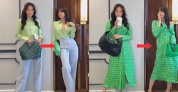 Minh Hằng thị phạm các chị em chuyển từ style công sở sang phong cách đi chơi mà không cần thay đồ